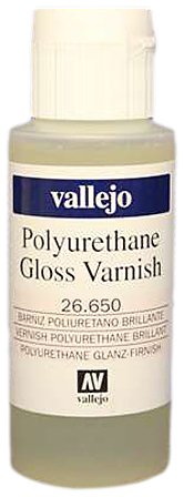 Vallejo Gloss Varnish Polyurethane, 60ml