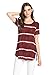 Frumos Womens Short Sleeve Comfy Loose Tie Dye Tunic Top Made In USA