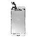 LLLtrade For iPhone 6 Plus (5.5 inch) Full Assembly Replacement LCD Display Screen, Facing Proximity Sensor + Ear Speaker+ Front Camera + Home Button (Without Touch ID) (White)