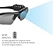 Camera Glasses,Bluetooth Sunglasses Camera Full HD 1080P with Wide Angle Mini Camera for Outdoor Sports