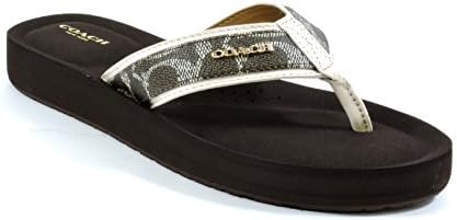 coach flip flop sandals