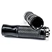 Krator Black Bullet Motorcycle Handlebar Hand Grips 7/8