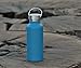 MIRA 17 Oz Stainless Steel Vacuum Insulated Water Bottle | Thermos Keeps Drink Cold for 24 hours & Hot for 12 hours, Doesn't Sweat | Large Powder Coated Flask with 2 Lids | Hawaiian Blue