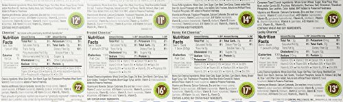 GENERAL MILLS CEREAL VARIETY PACK, 8 POUCHES 9.14 OZ
