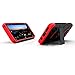 ZIZO Bolt Series for Samsung Galaxy S8 Plus Case Military Grade Drop Tested with Tempered Glass Screen Protector Holster Black RED