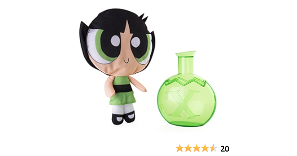 Amazon Com Powerpuff Girls Puff Out Plush Buttercup Toys Games