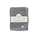 Burt's Bees Baby - Velour Stroller Blanket, 100% Organic Cotton (Heather Grey)