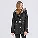Hee grand Women Winter Faux Fur Coat Winter Coats for Women Warm Parka Jackets for Women Hood Jacket Black 2XL 16