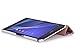MoKo Sony Xperia Z3 Tablet Compact Case - Ultra Slim Lightweight Smart-Shell Stand Cover Case for Xperia Z3 8 Inch Tablet Compact, Floral Purple (with Smart Cover Auto Wake/Sleep)