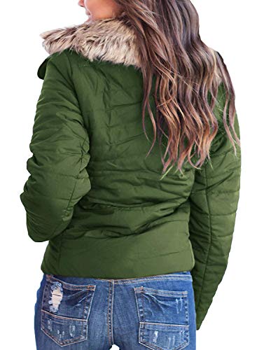 1 Vetinee+Casual+Pockets+Quilted+Jacket