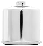 K&N Motorcycle Oil Filter: High Performance Chrome Oil Filter with 17mm nut designed to be used with synthetic or conventional oils fits Suzuki motorcycles GSXR GSX RF VS GSF TL KN-138C