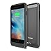 iPhone 6 / 6S Battery Case, Trianium Atomic Pro iPhone Portable Charger iPhone 6 / iPhone 6S (4.7 inch) Charging Case - 3200mAh Extended Battery Pack Juice Bank Cover[MFI Apple Certified] - [Black]