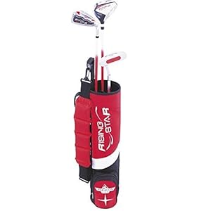 Paragon Golf Youth Golf Club Set, Red, Ages 3-5 – Right Handed