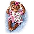 The Ashton-Drake Galleries Precious Poppy Poseable Lifelike Monkey Doll