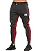 OuBER Men's Gym Jogger Pants Slim Fit Workout Running Sweatpants with Zipper Pockets