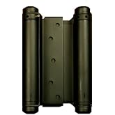 Self Closing Double Action Spring Door Hinge Saloon Matte Black 6 Inch