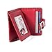 ID Stronghold RFID Wallet Leather Croco Mini Trifold for Women w/Best Protection