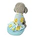 Gotd Cute Sweet Pet Puppy Dog Apparel Clothes Short Skirt Dress (M, Blue)
