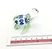 Audomna Shop Hand Blown Art Glass,Turtle Miniature Animals Collection, Dollhouse Miniatures,Turtle Art Glass Blown