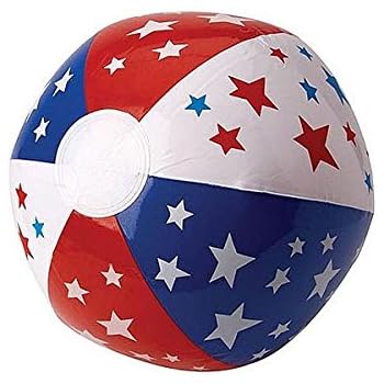 patriotic beach balls