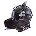 Leather Bondage Fetish Dog Mask, Black Full Face Breathable Restraint Head Hood, Sex Toys, for Unisex Adults Couples, BDSM/LGBT Cosplay Halloween Masquerade Maskthumb 3