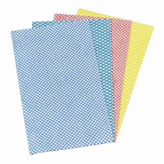 Jantex CD810 Solo Net Cloths, Yellow (Pack of 50)