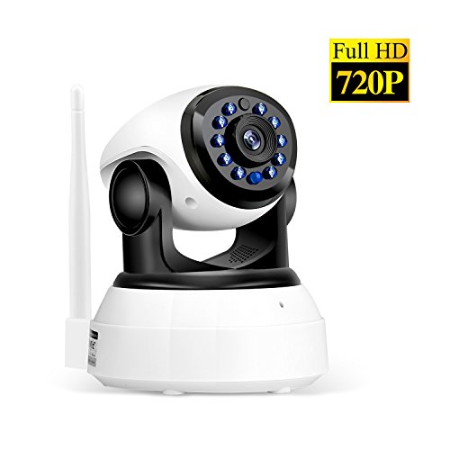 Dollermy-Monitor-Camera720P-HD-Home-WiFi-Wireless-Security-Surveillance-Camera-with-Motion-Detection-PanTilt-2-Way-Audio-and-Night-Vision-Baby-Monitor