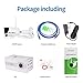 SV3C WiFi Outdoor Camera, 1080P HD Wireless Security IP CameraS, Waterproof Surveillance CCTV Camera with Two Way Audio, IR LED Motion Detection Night Vision Camera, Support Max 128GB SD Card