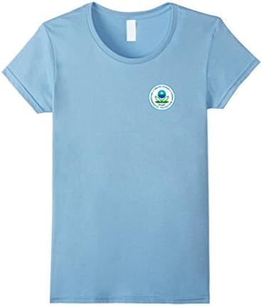 Womens Environmental Protection Agency RETIRED T-SHIRT, XL Baby Blue