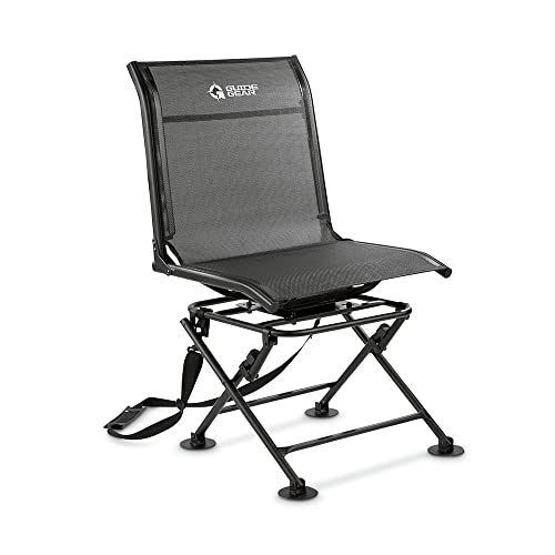 Guide Gear 360º Swivel Hunting Blind Chair, Lightweight, Portable Mesh