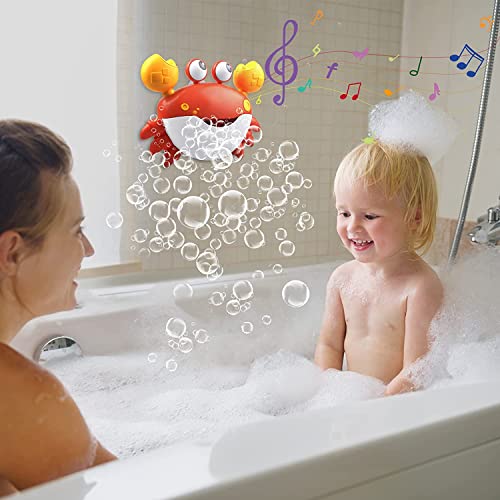 ATAUSD Crab Bubble Bath Maker for Bathtub, Baby Bath Toys for Toddlers