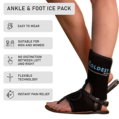 Coldest Foot Ankle Achilles Tendonitis Icing Pain Relief Ice Wrap with
