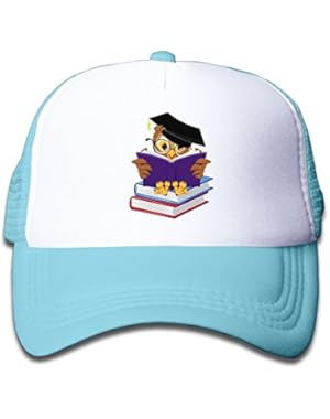 Reading Owl Baby Adjustable Trucker Visor Baseball Cap