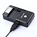 RIJER Universal LCD Battery Charger, Travel chargering for Samsung Galaxy S3 S4 S5 Note 2 3 4, Edge, Mega, LG, Huawei, HTC, ZTE, etc