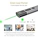Doosl Upgraded Presentation Remote Clicker Green Light, Metal Powerpoint Clicker 400mAH Rechargeable Hyperlink PPT Office Wireless Presenter Remote for Mac Laptop