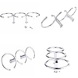 Amarine-made 316 Stainless Steel Triple Ring Cup Drink Holder - Open Design