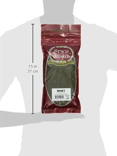 Spicy World Crushed Mint Leaves, 7 Ounce