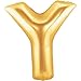 Cute Gold Alphabet Letters Balloons Happy Birthday Party Decoration Aluminum Foil Membrane Ballon