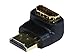 Monoprice HDMI Port Saver Male to Female - 90 Degree (103733)