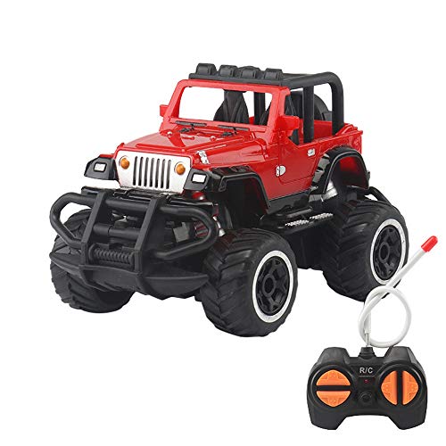 Ranoff New Drift Speed Remote Control Truck RC Off-Road Vehicle Kids Four-Wheel Drive Car Toy Gift (Red)