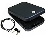 AmeriGun Club Full Size Handgun Safe Vault Security Pistol Case Key Lock Box