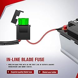 Nilight - 10016W 16AWG DT Connector Wiring Harness