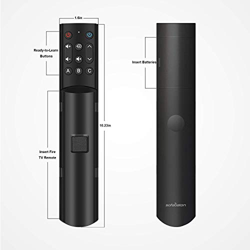 SofaBaton F2 Universal Remote Attachment for Amazon Fire TV Streaming Player（2020 Updated, Alexa Voice Remote NOT Included）