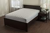 Waterguard - Fitted, Quilted Mattress Pad With 100% Cotton Top - Twin XL, Quiet!