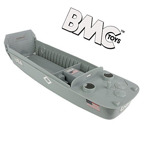 BMC WW2 Higgins Boat LCVP Landing Craft - 1:32 Vehicle for Plastic Army Men