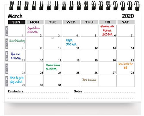 discover cash back calendar 2021 Accuprints Til 2021 Planner Organizer Reminder Desk Calendar For Desk For Office Home Table Kids All Year Students School Girls Room Living Planning New Marking Quotes A5 Amazon In Office Products discover cash back calendar 2021