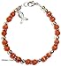 Prepackaged (7 3/4 in.) Cancer Awareness Bracelet ORANGE, 6mm (represents Leukemia)