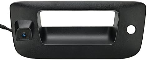 Canying Tailgate Truck Handle Back up Reverse Rear View Camera for Chevrolet/GMC Silverado Sierra 2007-2013