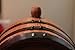 American Oak Barrel with Black Hoops -1 Liter or .26 Gallon