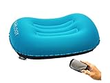 Trekology DREAMER COMFORT Ultralight Inflating Travel / Camping Air Pillows (blue)